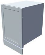 Dvířka Diana na vestavnou myčku 45 cm plně integrovanou