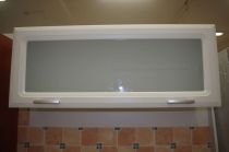 Horní skříňka výklopná prosklená Diana 90 cm