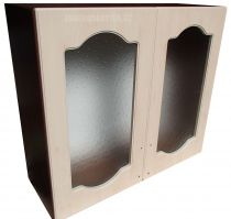 Horní prosklená skříňka Diana 60 cm