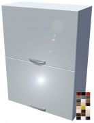 Lesklá skříňka dvojvýklopná Carmen 60 cm