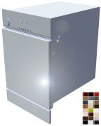 Lesklá dvířka Carmen na vestavnou myčku 45 cm s ovládacím panelem