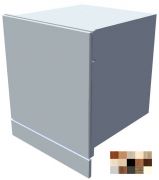 Dvířka Tina na vestavnou myčku 60 cm plně integrovanou