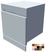 Dvířka Tina na vestavnou myčku 60 cm s ovládacím panelem