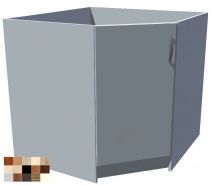 Spodní roh Tina zkosený