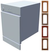 Dvířka Bolero na vestavnou myčku 60 cm s ovládacím panelem