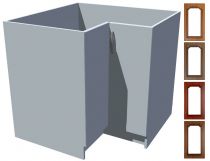 Rustikální spodní rohová skříňka Bolero