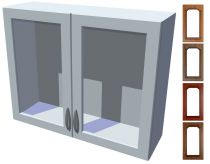 Rustikální vitrína Bolero 90 cm