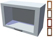 Rustikální skříňka výklopná prosklená Bolero 60 cm