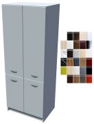 Lesklá potravinová skříň Carmen 80 cm