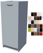 Lesklá potravinová skříň Carmen - sloupek