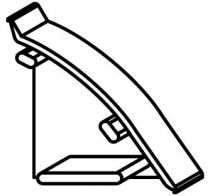 Koncovka na těsnící lištu - pravá