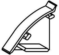 Koncovka na těsnící lištu - levá