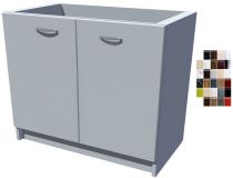 Lesklá dřezová skříňka Carmen 100 cm