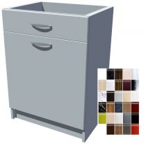 Lesklá spodní skříňka Carmen se šuplíkem 50 cm