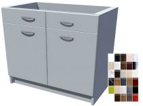 Lesklá spodní skříňka Carmen se šuplíky 100 cm