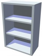 Horní policová kuchyňská skříňka Tina 60 cm