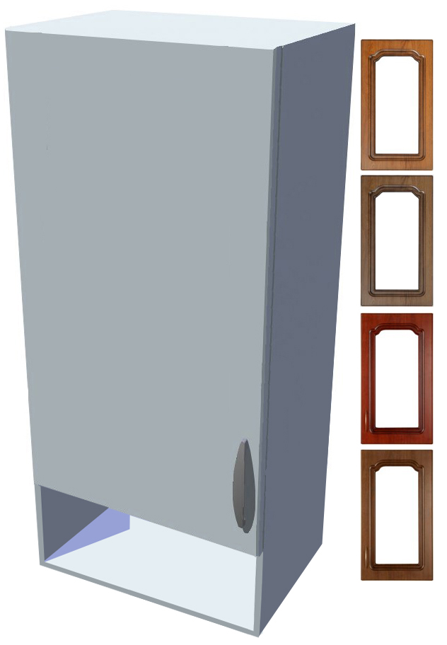 Rustikální horní skříňka Bolero 40 cm s poličkou 14 cm