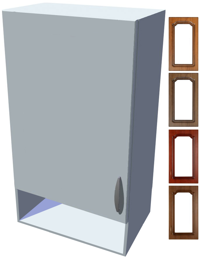 Rustikální horní skříňka Bolero 50 cm s poličkou 14 cm