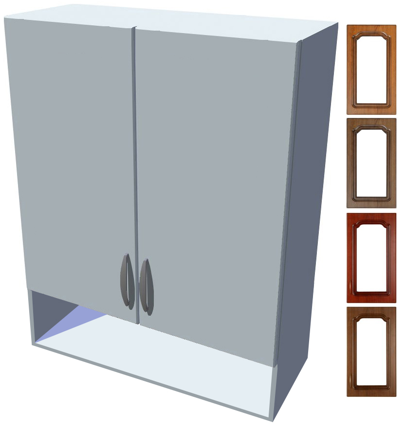 Rustikální horní skříňka Bolero 70 cm s poličkou 14 cm