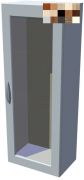 Horní stojací skříňka Tina 40 cm výška 121 cm