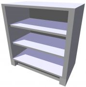 Spodní policová kuchyňská skříňka 80 cm