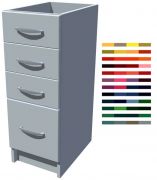 Šuplíky Bonita 40 cm