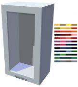 Horní skříňka vitrína Bonita 50 cm