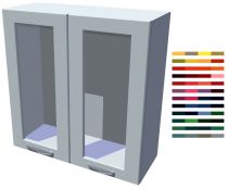 Horní skříňka vitrína Bonita 70 cm