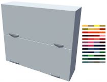 Horní dvojitý výklop Bonita 90 cm