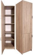 Smontovaná potravinová skříň 50 cm Dub sonoma levá
