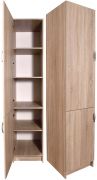 Smontovaná potravinová skříň 40 cm Dub sonoma levá