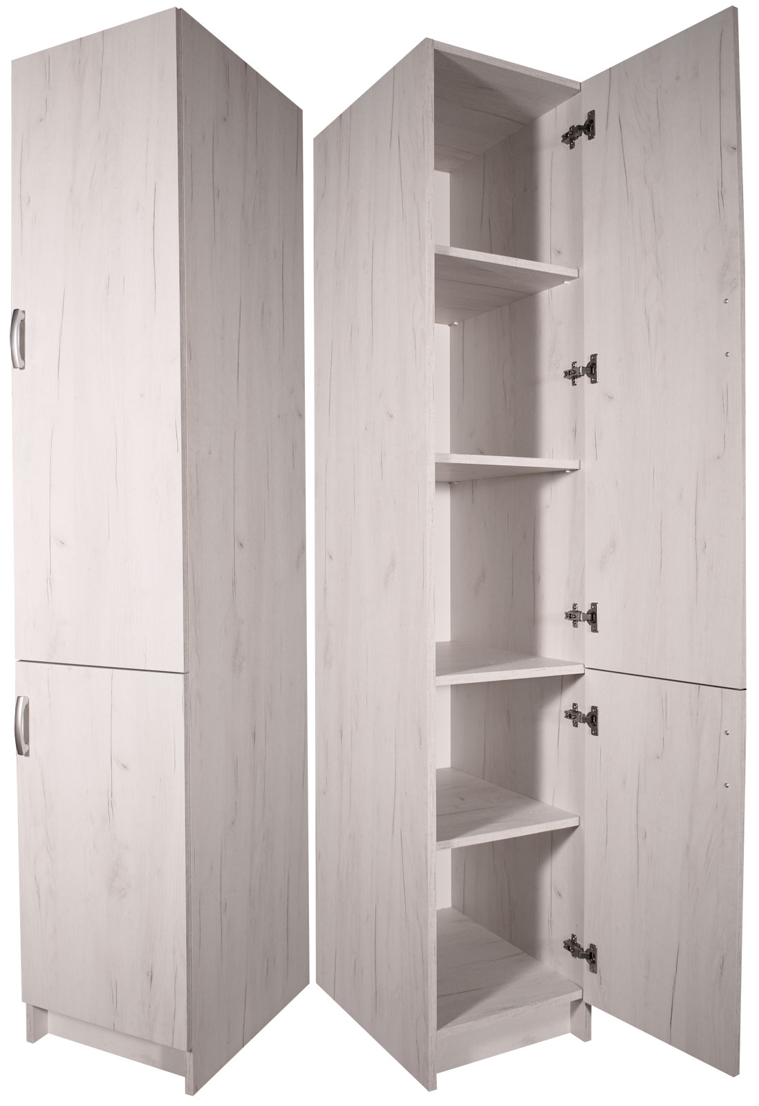 Potravinová skříň 40 cm pravá barva Craft bílý