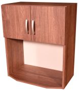 Skříňka na mikrovlnku barva ořech