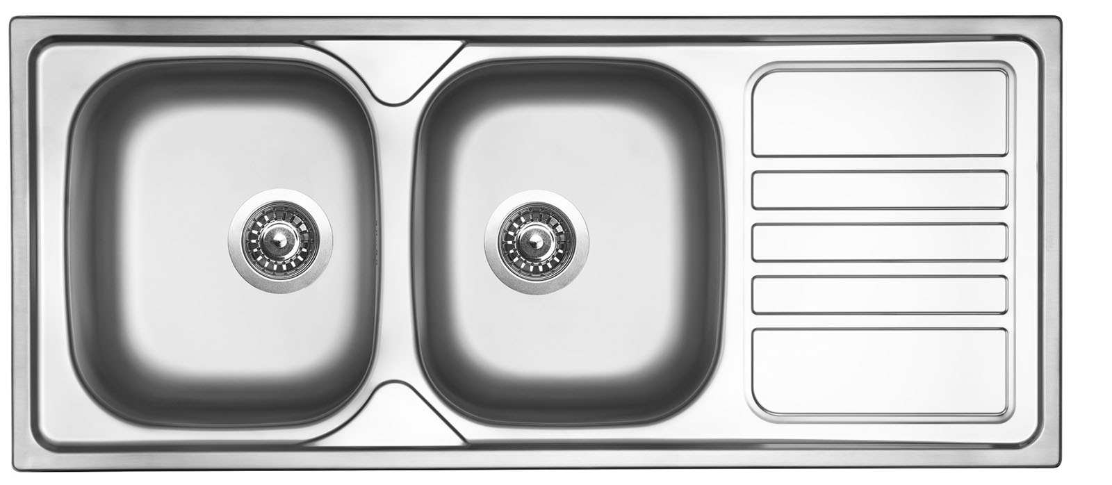 Sinks OKIO 1160 DUO V 0,6mm matný
