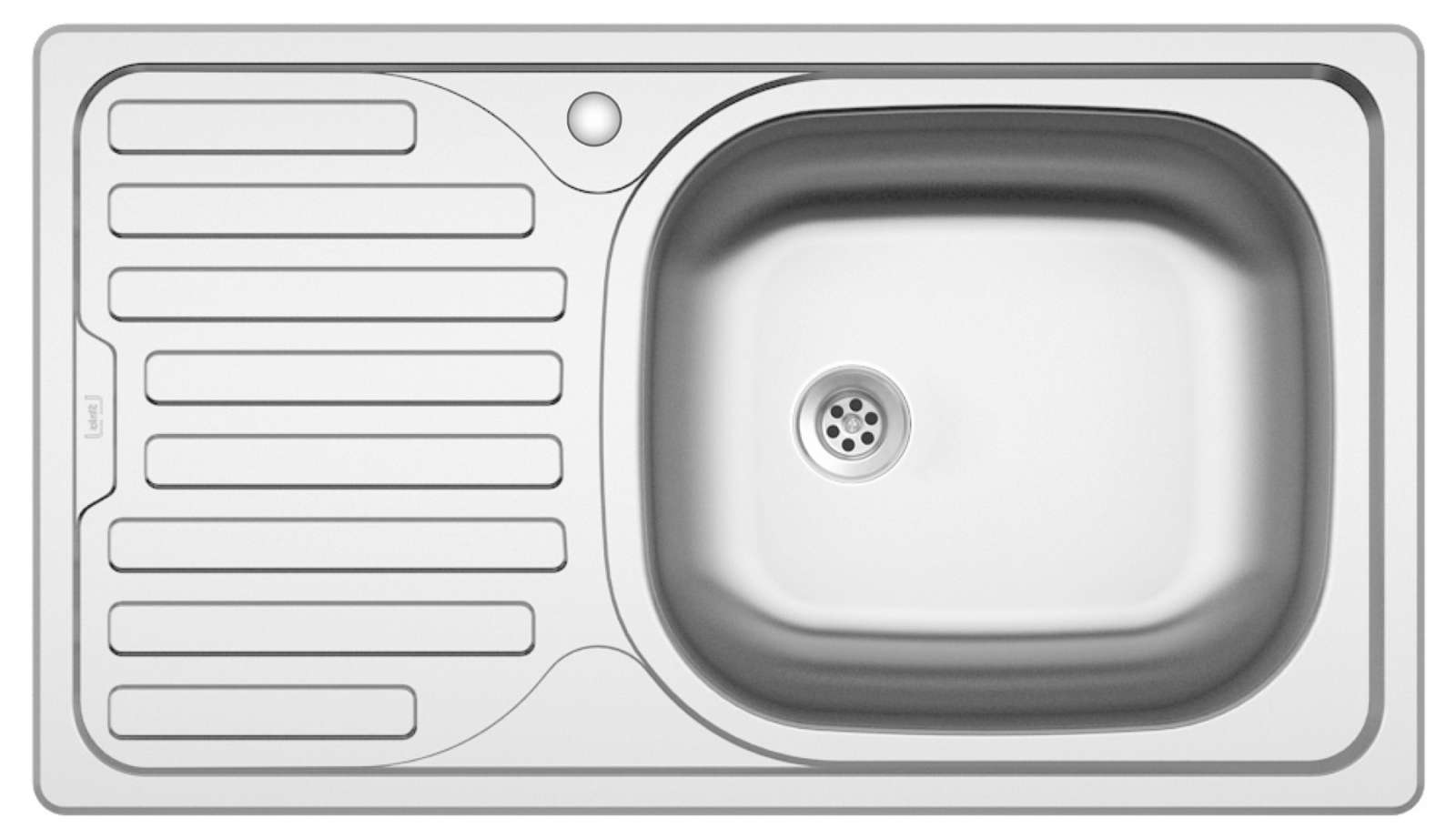 Sinks CLASSIC 760 M 0,5mm matný PRAVÝ