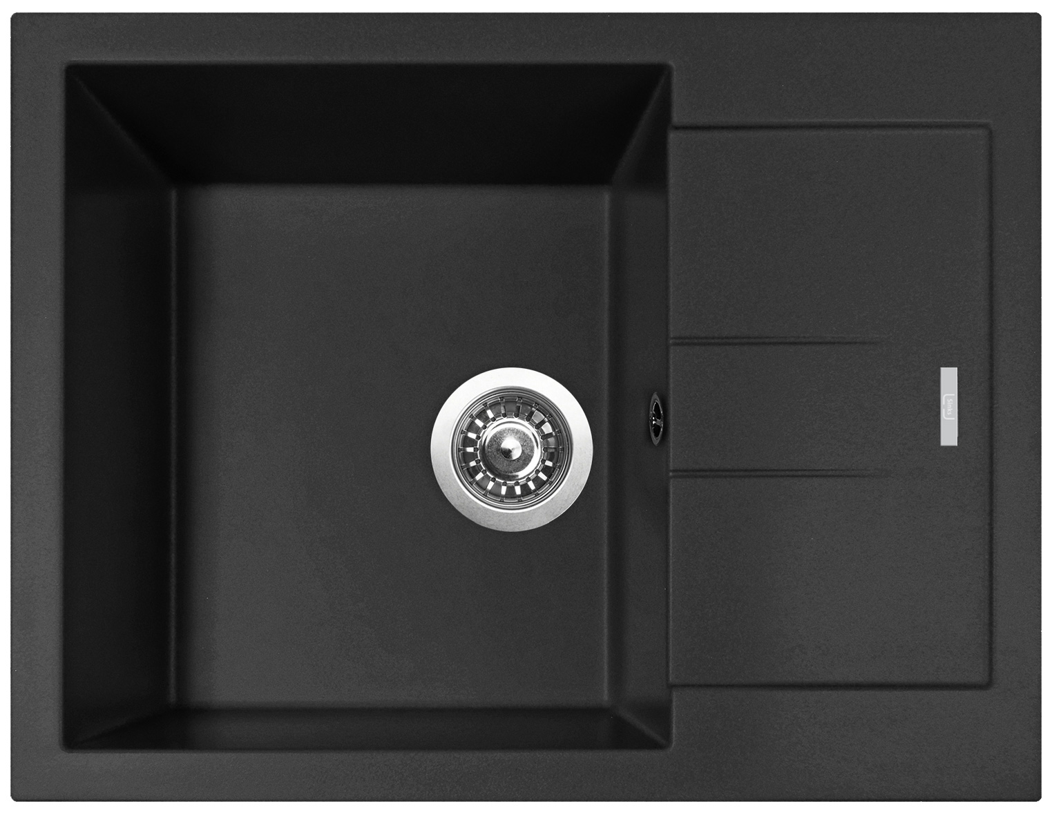 Sinks AMANDA 650 NANO Nanoblack
