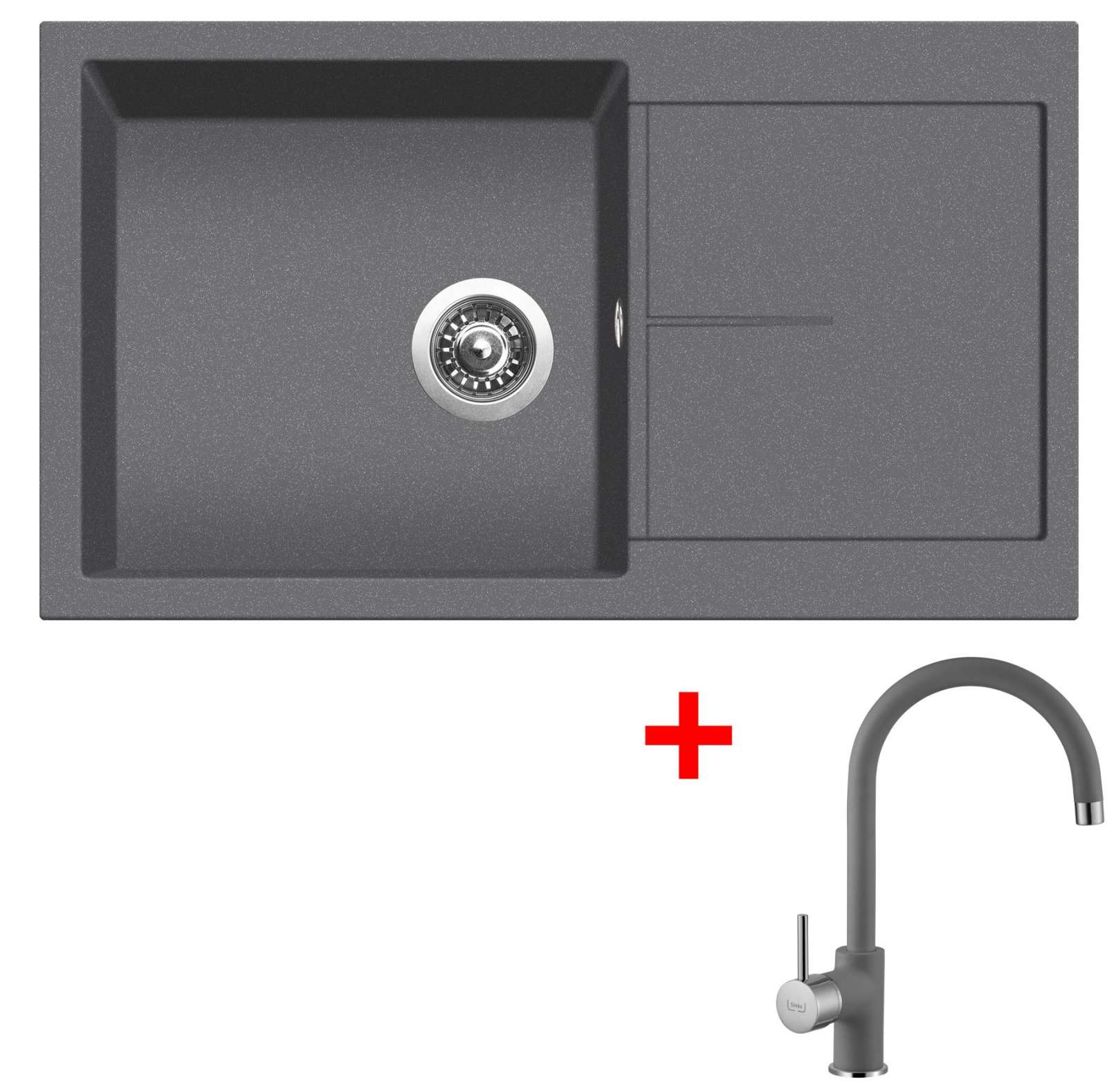 Sinks INFINITY 860 Titanium+VITALIA GR